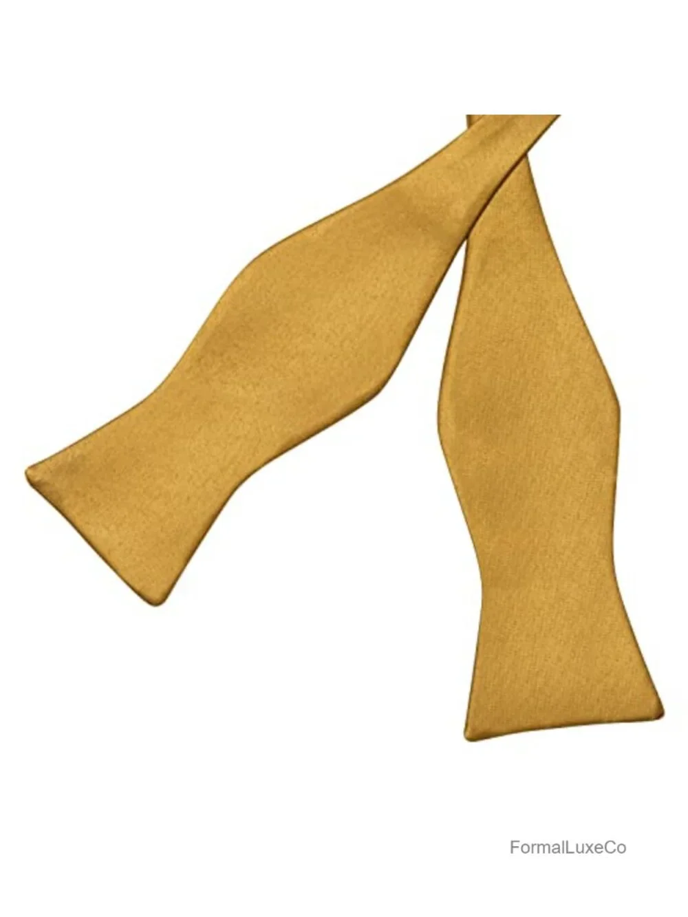 Silk Satin Self Tie Bow Tie Set W/ Pocket Square & Cufflinks